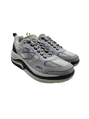 Gravity Defyer Gdefy Athletic Ortho Comfort Shoes, Gray/Blk Comfort Mens Sz 10.5